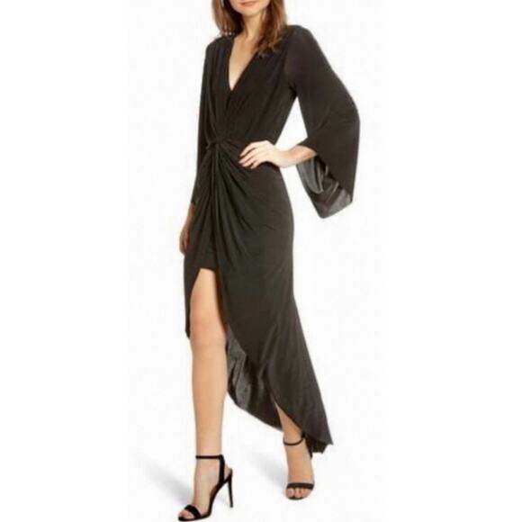 Misa Los Angeles Teget Maxi Dress in Olive Green Size Small New with Tag - Picture 1 of 10